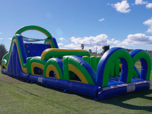 Pista americana hinchable