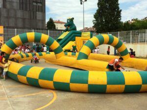 Alquiler de hinchable pista ballance bikes